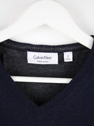 Calvin Klein Pullover Blau M – Etikett