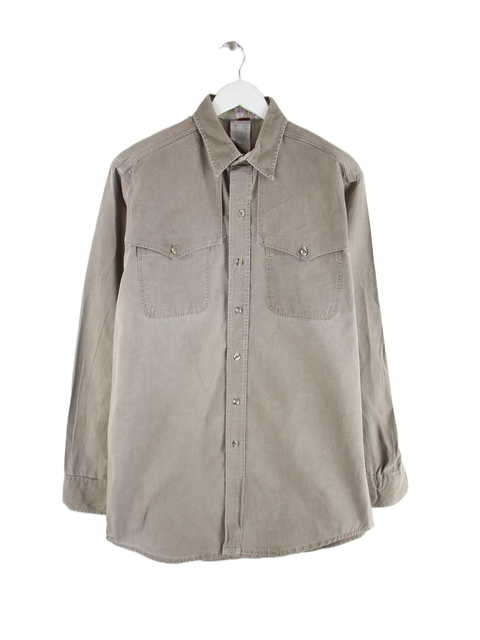 Carhartt Freizeit Hemd Beige M – Vorderseite