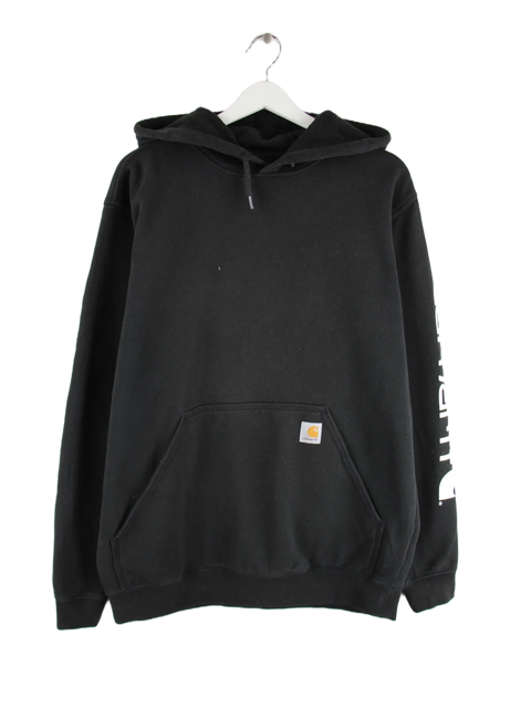 Carhartt Hoodie Schwarz L – Vorderseite