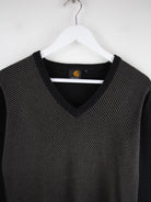 Carhartt Pullover Schwarz S – Detailansicht Vorderseite