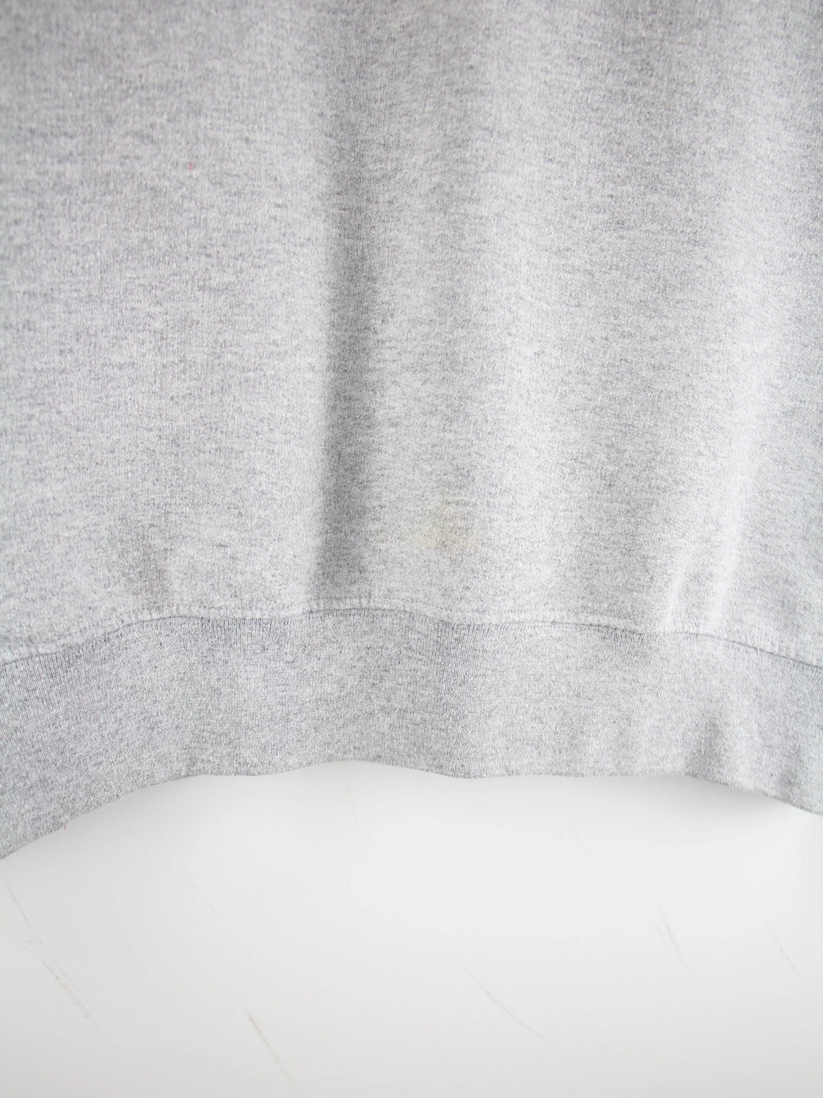 Champion Sweater Grau L – Etikett
