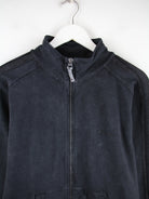 Champion Sweatjacke Grau XXL – Detailansicht Vorderseite