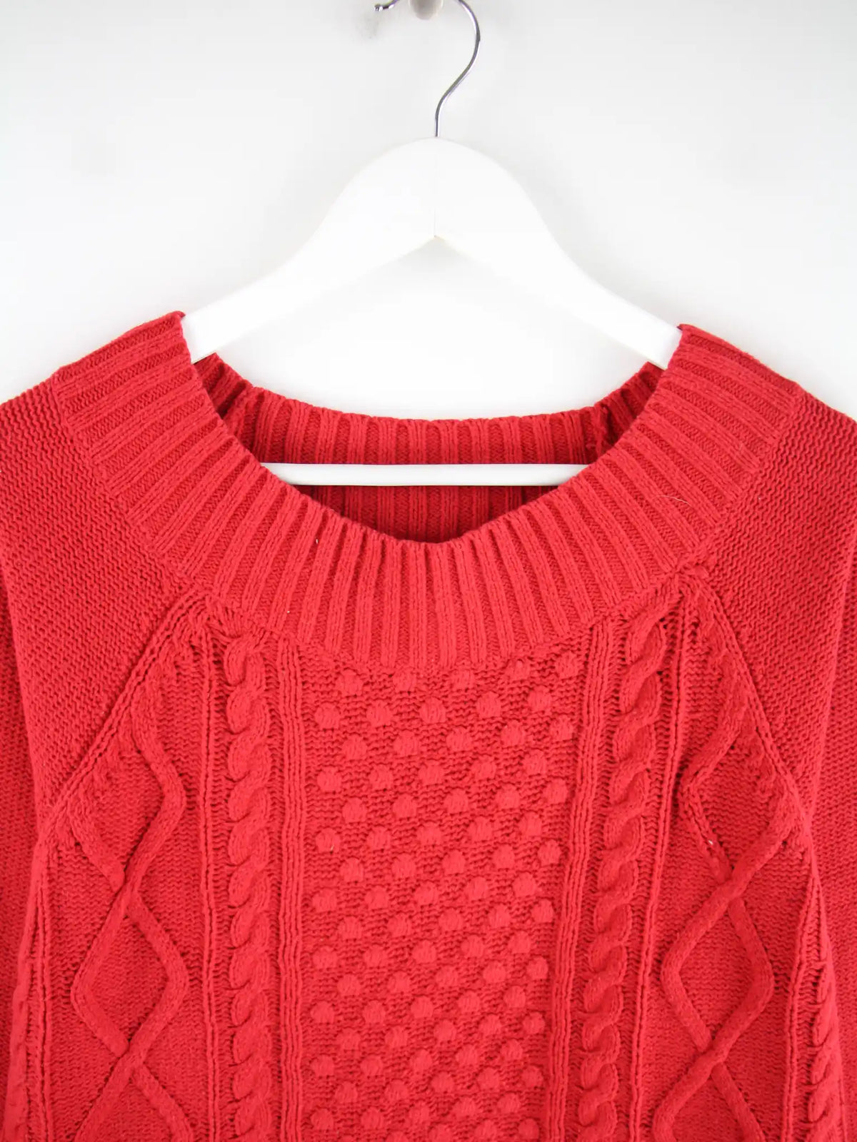 Chaps by Ralph Lauren Pullover Rot XL – Detailansicht Vorderseite