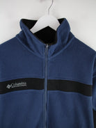 Columbia Fleece Blau L – Detailansicht Vorderseite