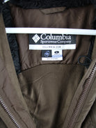 Columbia Jacke Braun L – Etikett