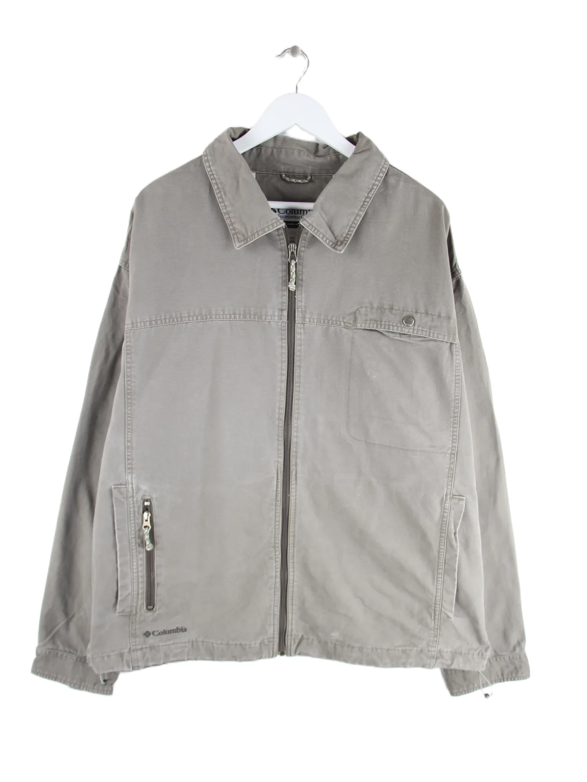 Columbia Jacke Grün XXL – Vorderseite