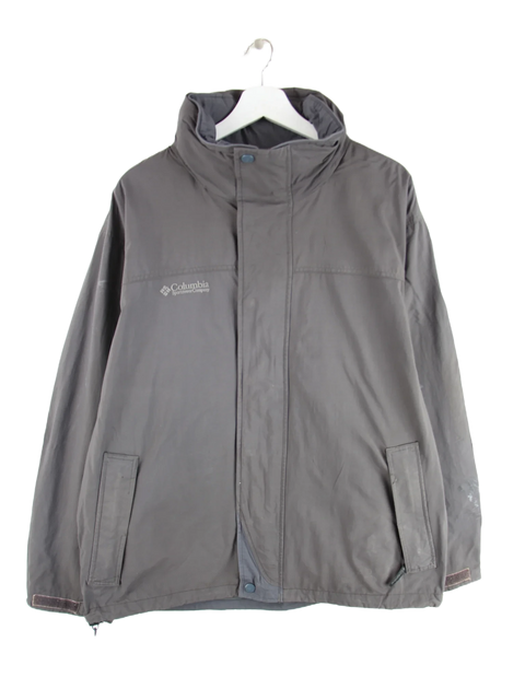 Columbia Leichte Jacke Grau L – Vorderseite