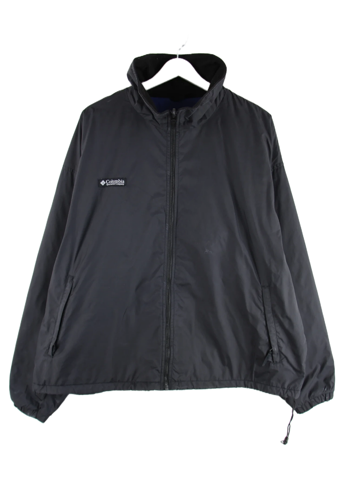 Columbia Leichte Jacke Schwarz XL – Vorderseite