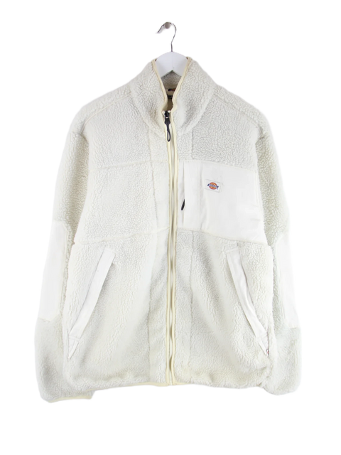 Dickies Fleece Weiß L – Vorderseite