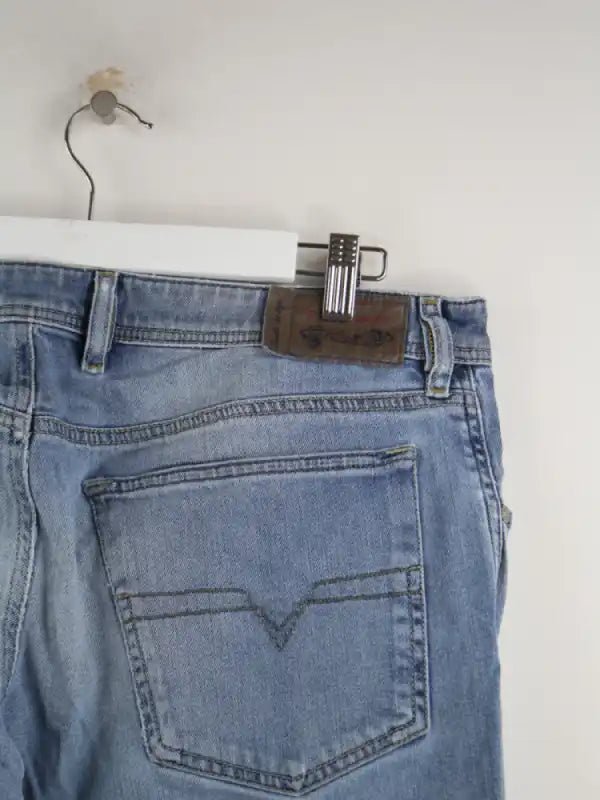 Diesel Jeans Blau – Detailansicht Vorderseite
