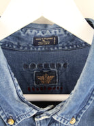 Dockers Freizeit Hemd Blau XL – Etikett
