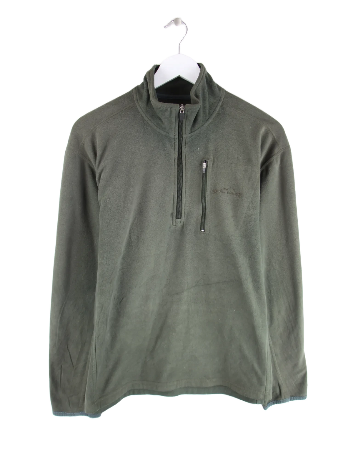 Eddie Bauer Fleece Grün L – Vorderseite