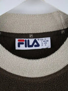 Fila Fleece Beige S – Etikett