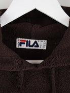 Fila Fleece Braun M – Etikett