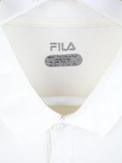 Fila Polo Weiß M – Etikett