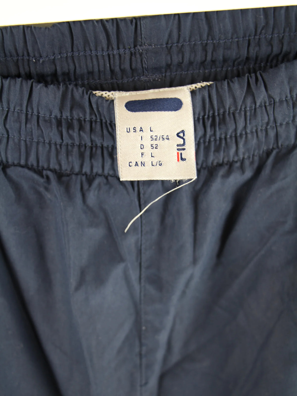 Fila Track Pants Blau L – Detailansicht Vorderseite