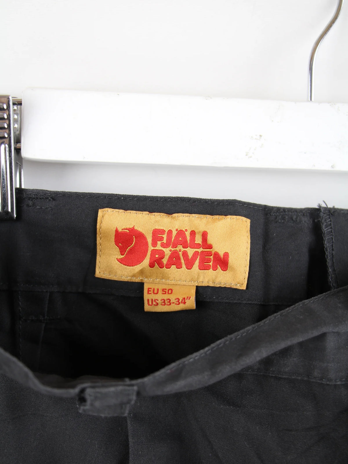 Fjäll Räven Hose Schwarz – Detailbild 2