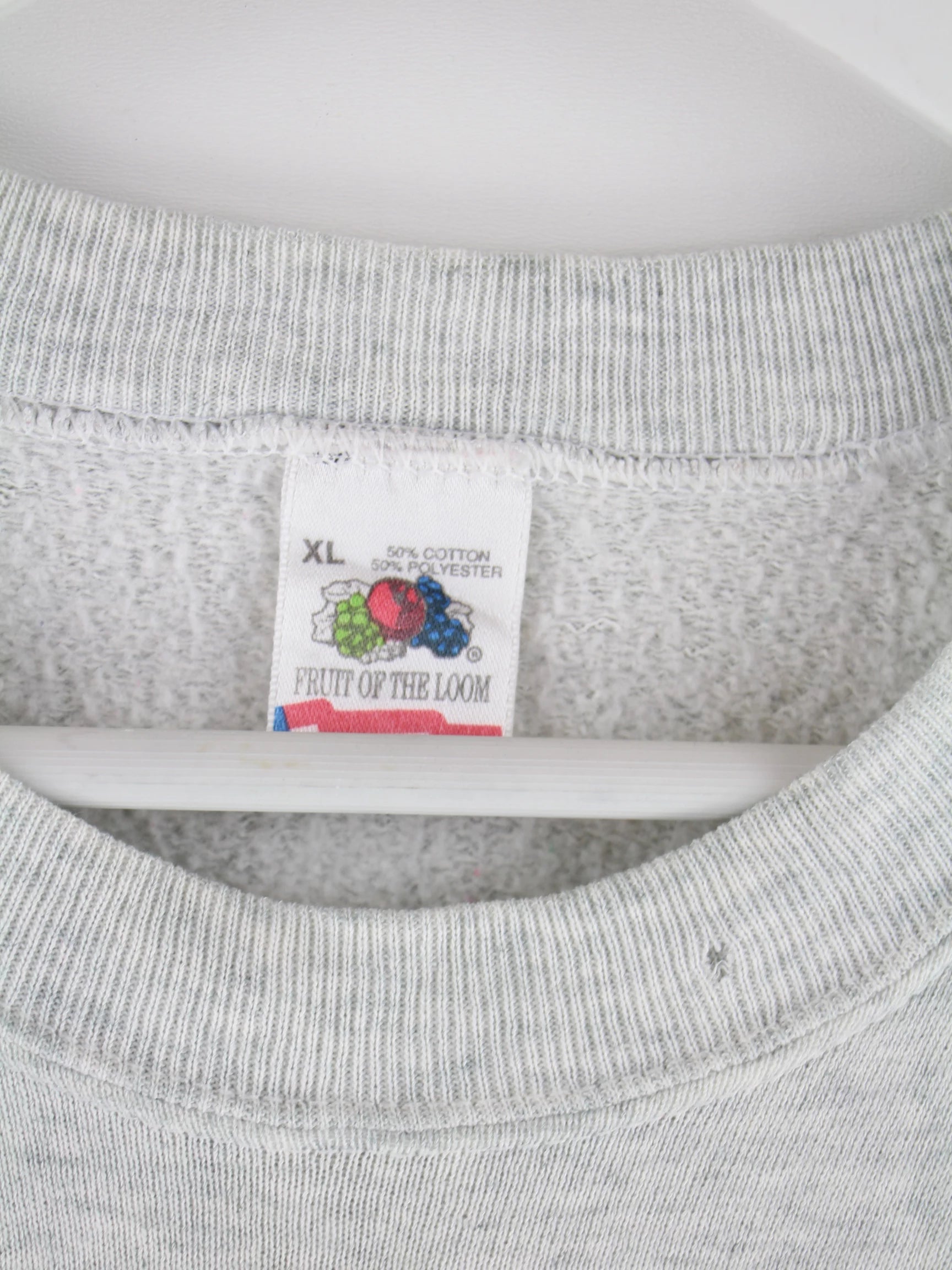Fruit of the Loom Sweater Grau XL – Detailbild 1