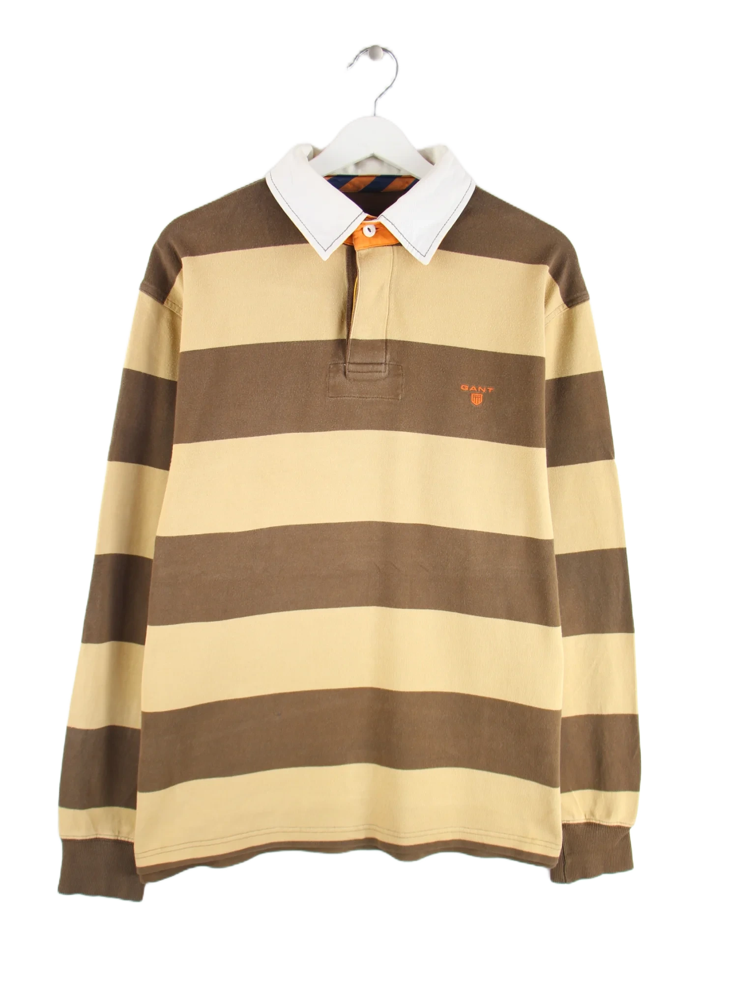 Gant Polo Braun XL – Vorderseite