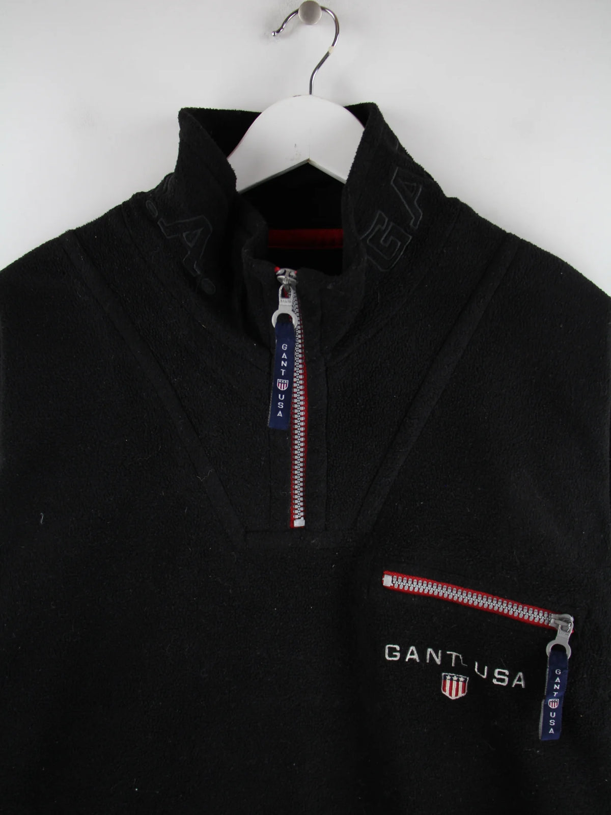 Gant Sweater Schwarz XL – Detailansicht Vorderseite