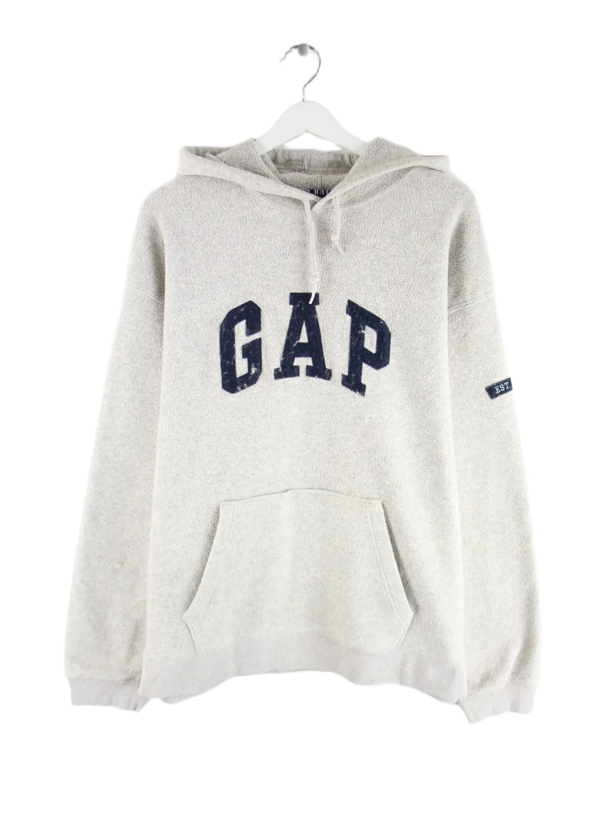 GAP Fleece Grau XL – Vorderseite