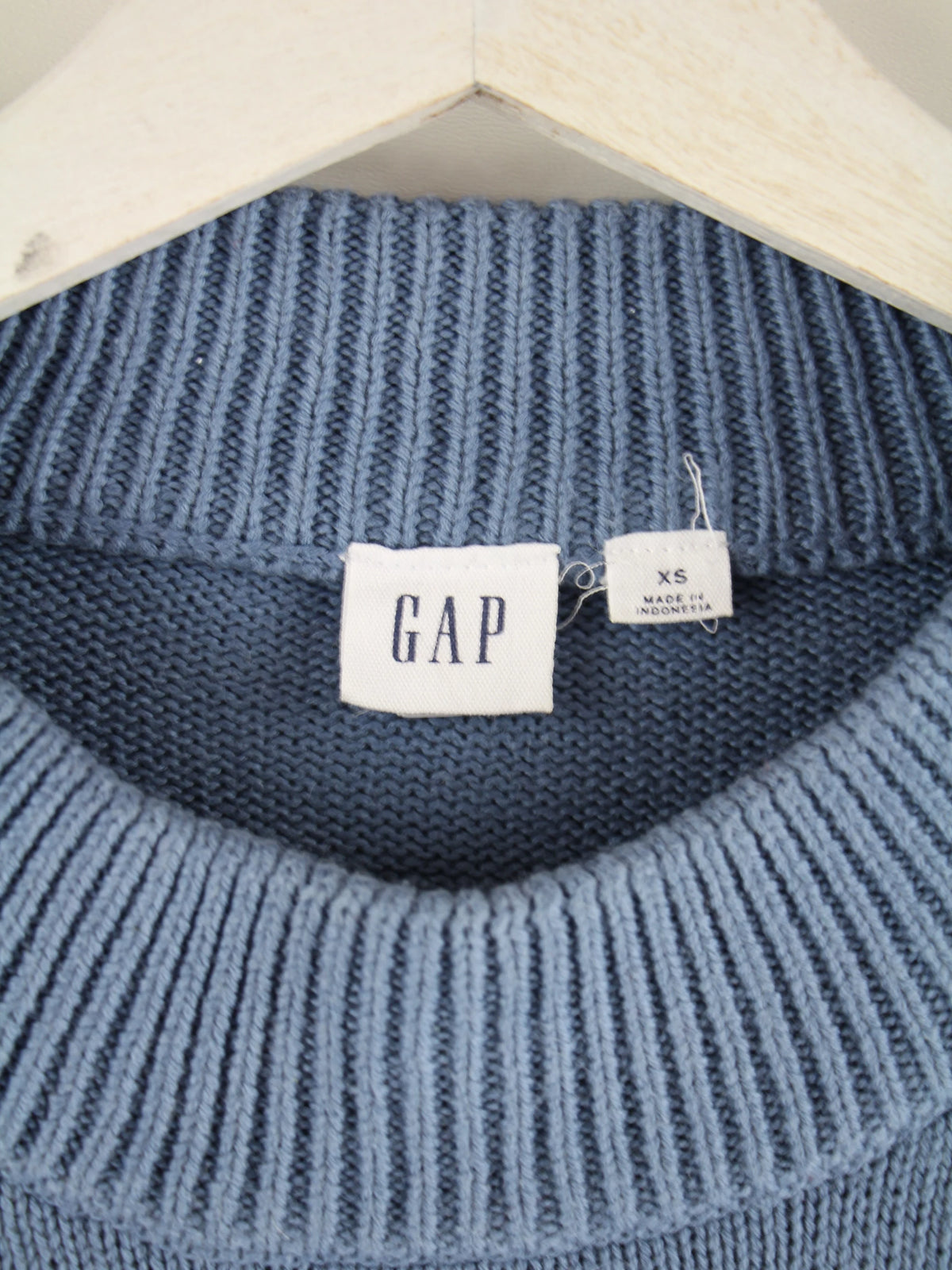 GAP Pullover Blau XS – Etikett