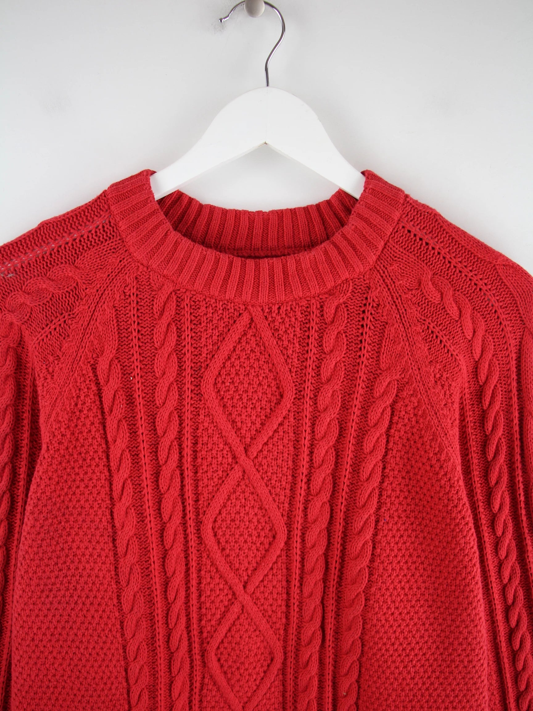 GAP Pullover Rot XL – Detailansicht Vorderseite