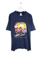 Gildan T-Shirt Blau XXL – Vorderseite