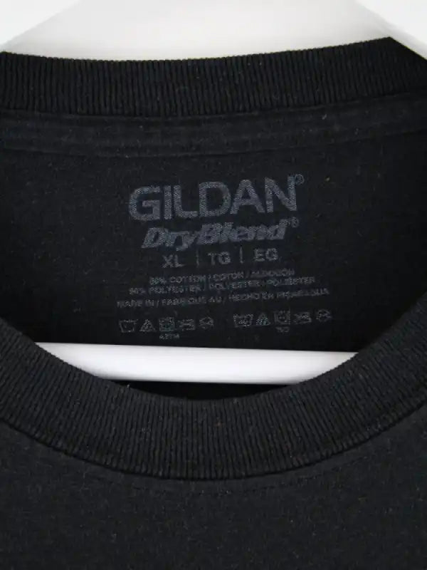 Gildan T-Shirt Schwarz XL – Detailbild 2