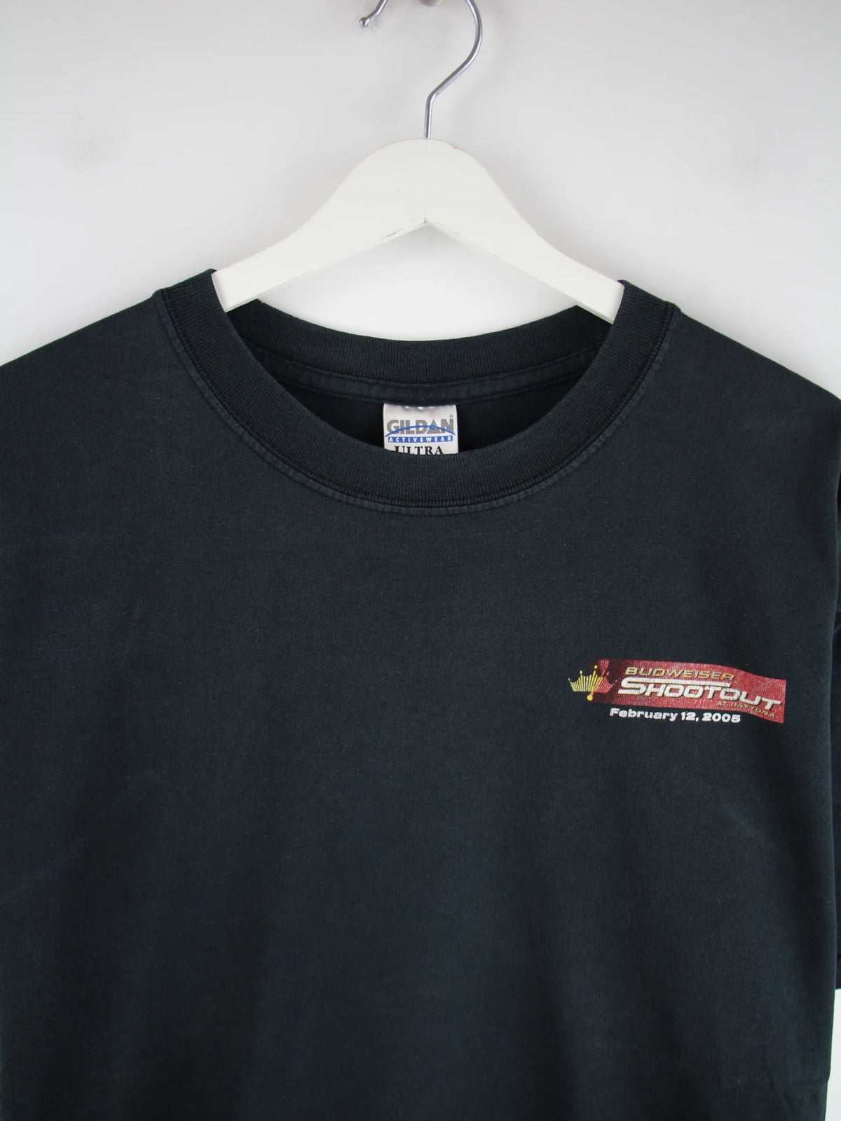 Gildan T-Shirt Schwarz XL – Etikett