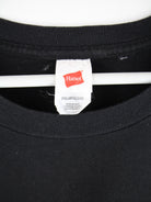Hanes T-Shirt Schwarz XXL – Etikett