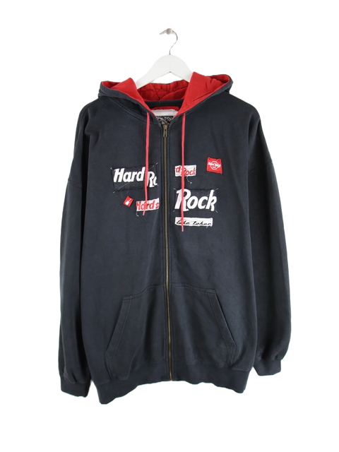 Hard Rock Cafe Hoodie Schwarz XXL – Vorderseite