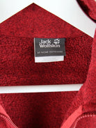 Jack Wolfskin Fleece Rot M – Etikett