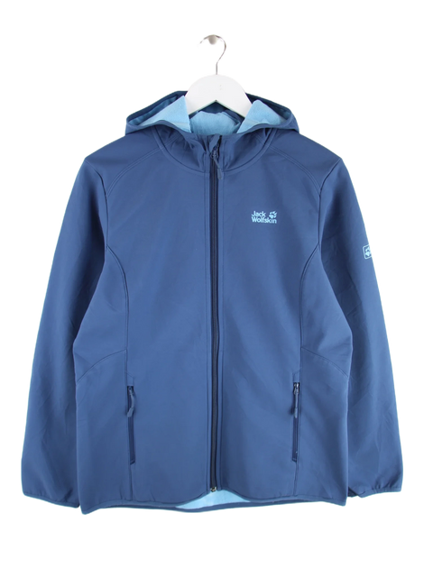 Jack Wolfskin Leichte Jacke Blau M – Vorderseite