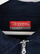 Kappa Fleece Blau XXL – Etikett