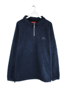 Kappa Fleece Blau XXL – Vorderseite