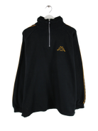 Kappa Sweater Schwarz XXL – Vorderseite