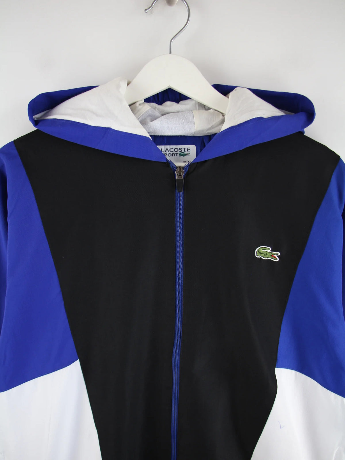 Lacoste Leichte Jacke Mehrfarbig XL – Detailansicht Vorderseite