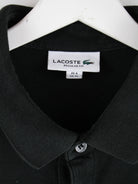 Lacoste Polo Schwarz XL – Etikett