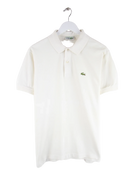Lacoste Polo Weiß L – Vorderseite