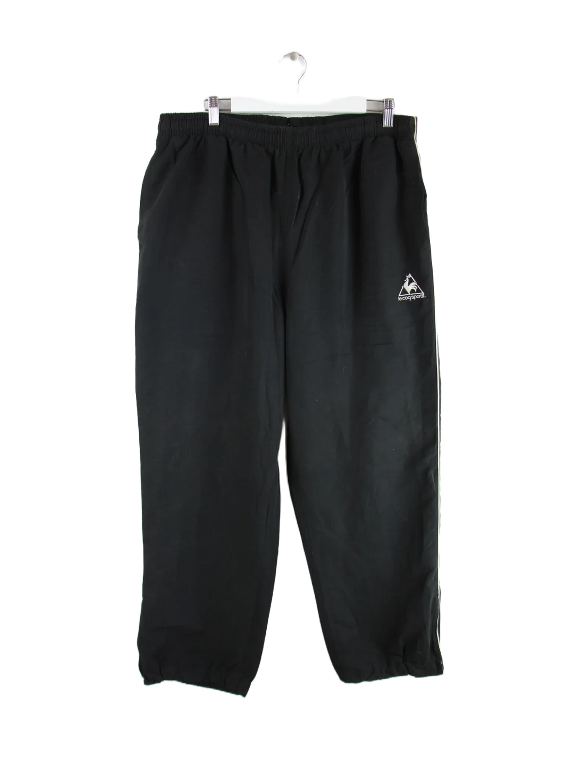 Le Coq Sportif Track Pants Schwarz XL – Vorderseite