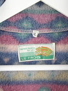 Le Frog Fleece Mehrfarbig XL – Etikett