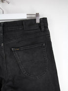 Lee Jeans Schwarz – Detailansicht Vorderseite