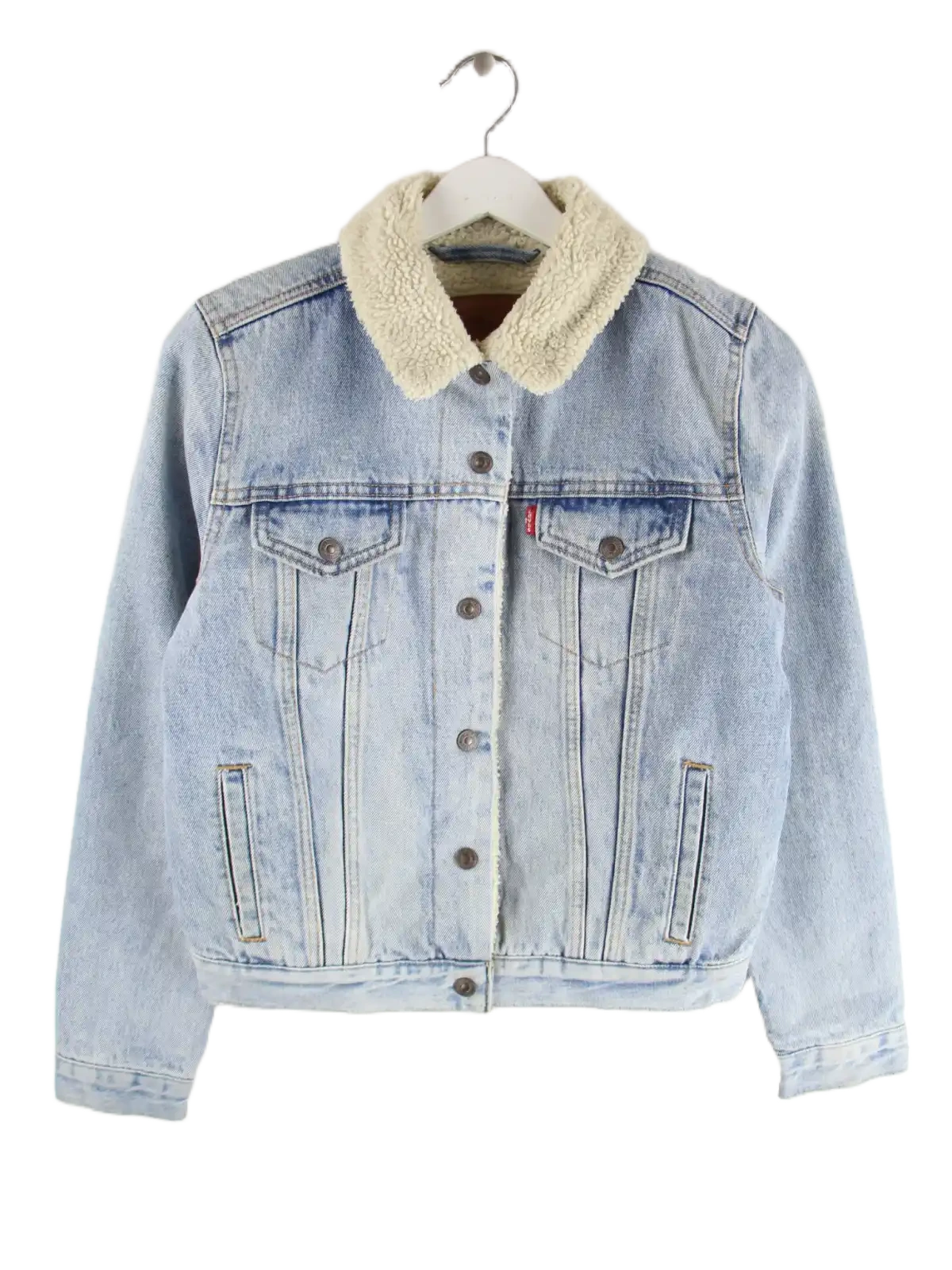 Levi's Jeansjacke Blau S – Vorderseite