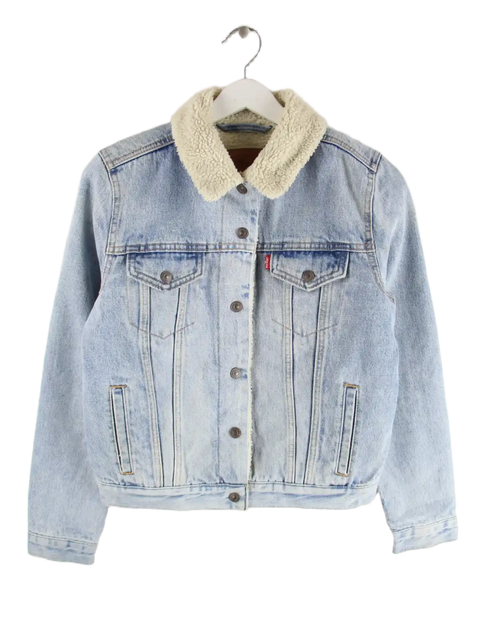 Levi's Jeansjacke Blau S – Vorderseite