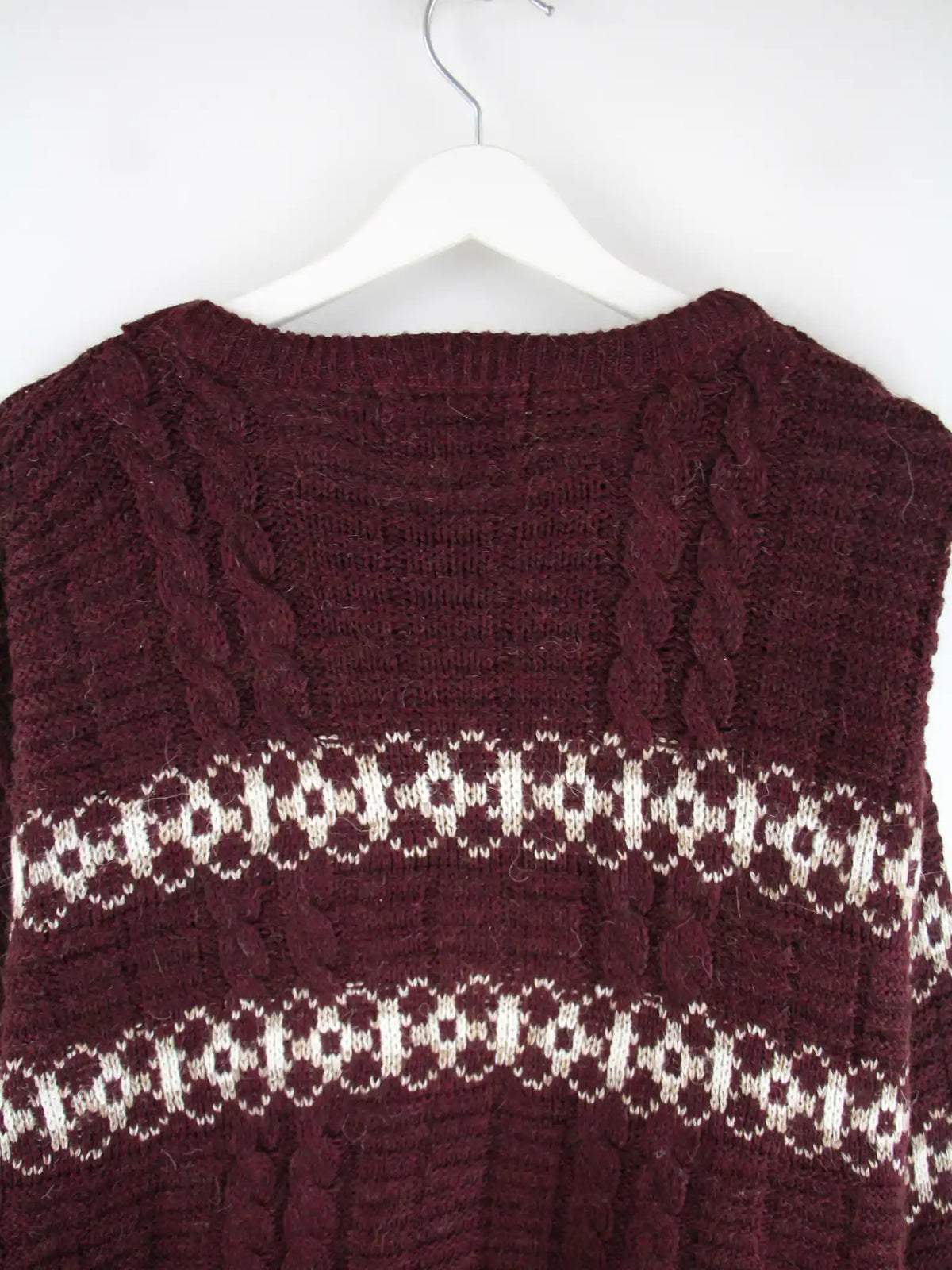 London Fog Pullover Rot XL – Detailbild 1