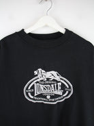 Lonsdale Sweater Schwarz L – Detailansicht Vorderseite