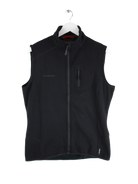 Mammut Weste Schwarz XL – Vorderseite