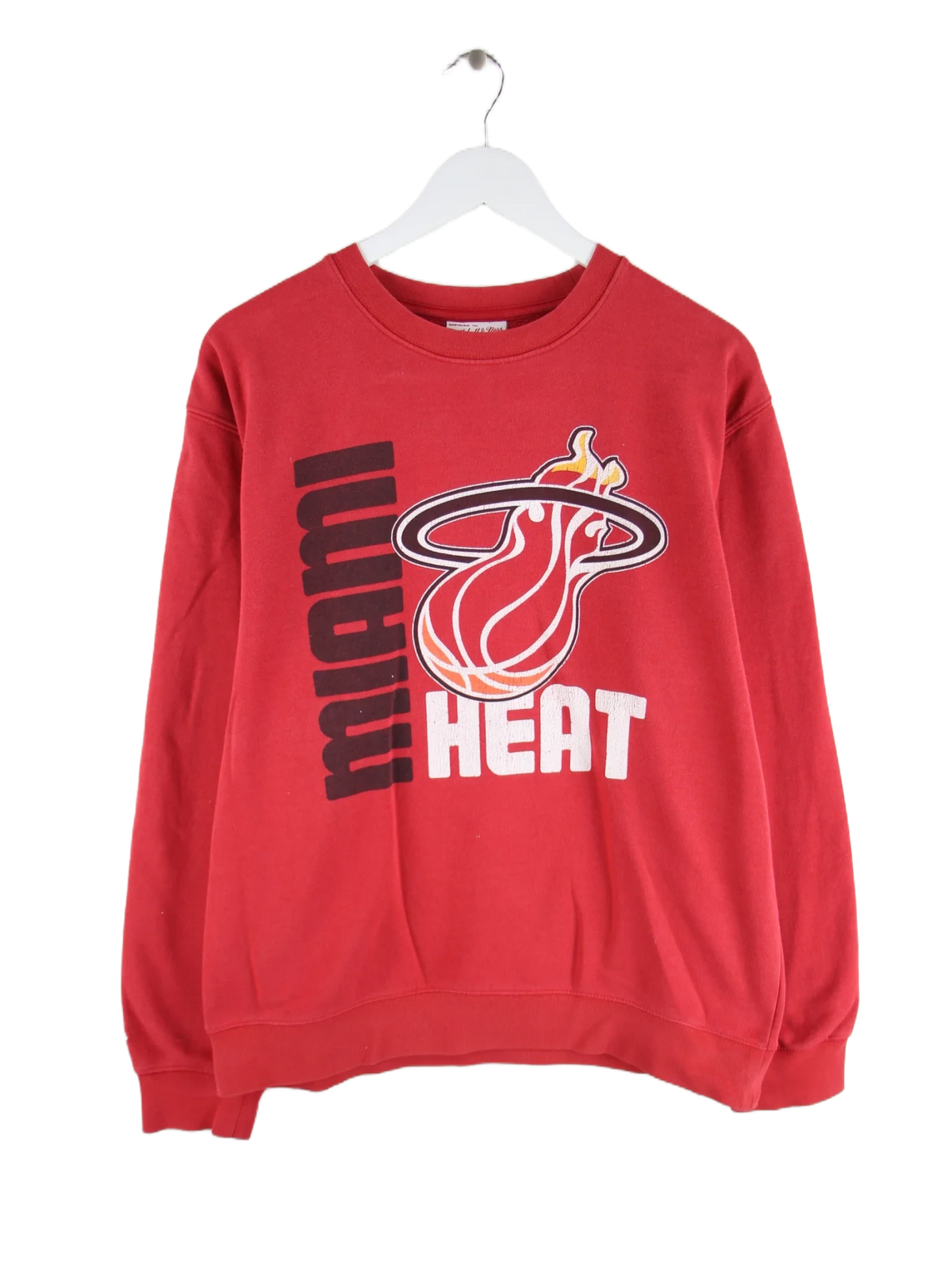 Mitchell & Ness Sweater Rot L – Vorderseite