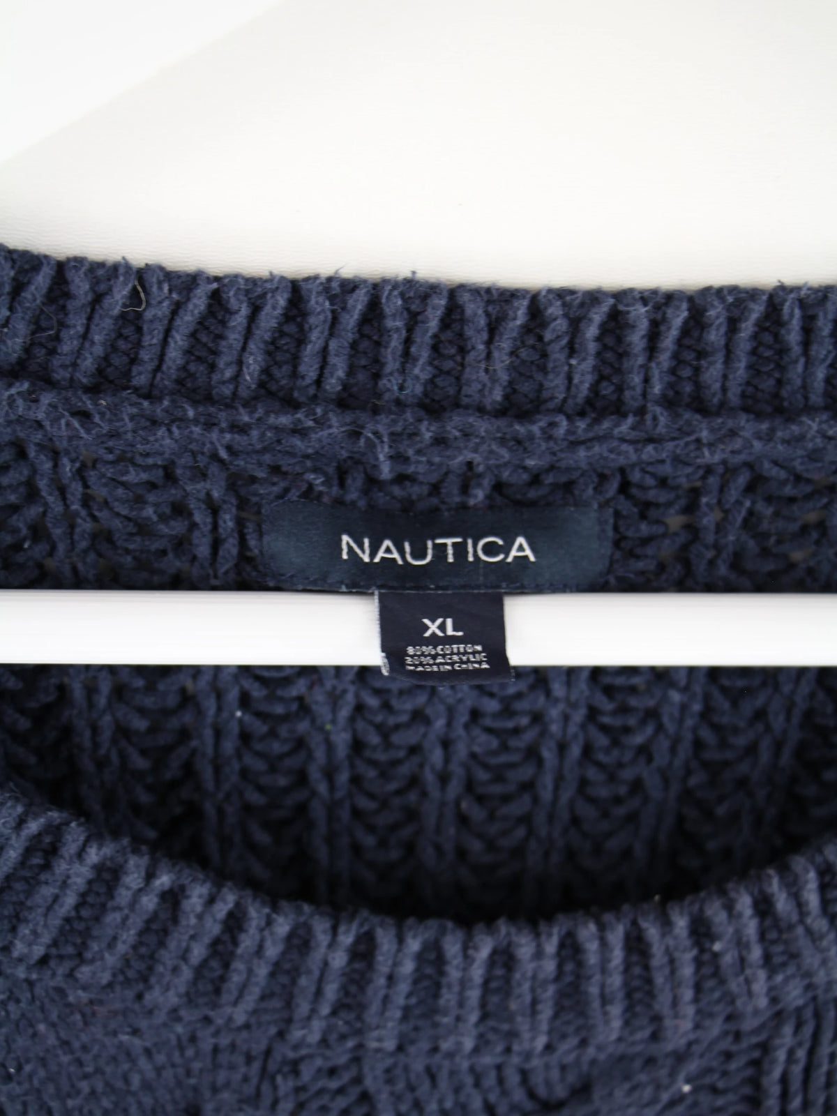 Nautica Pullover Blau XL – Etikett